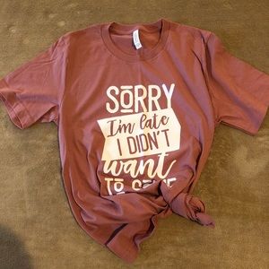 Mauve - Sorry I’m Late